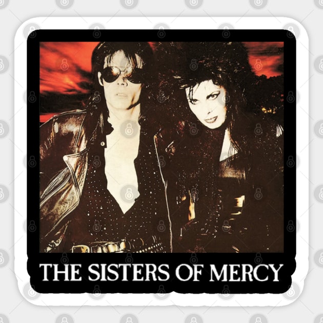 Sisters Of Mercy Original Aesthetic Tribute 〶 Sticker by Terahertz'Cloth